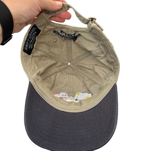 Vintage Alaska trout embroidered hat fishing hat COFFMAN COVE ALASKA - Picture 5 of 7